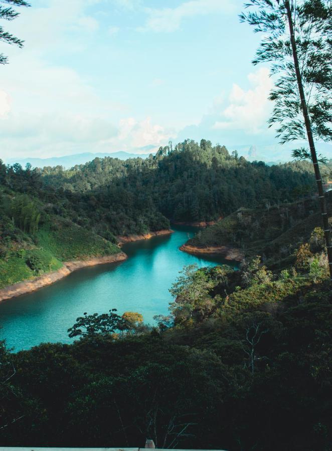 Cabanas Refugio Himalaya Guatapé Buitenkant foto