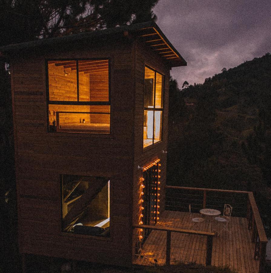 Cabanas Refugio Himalaya Guatapé Buitenkant foto