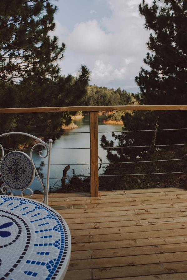 Cabanas Refugio Himalaya Guatapé Buitenkant foto
