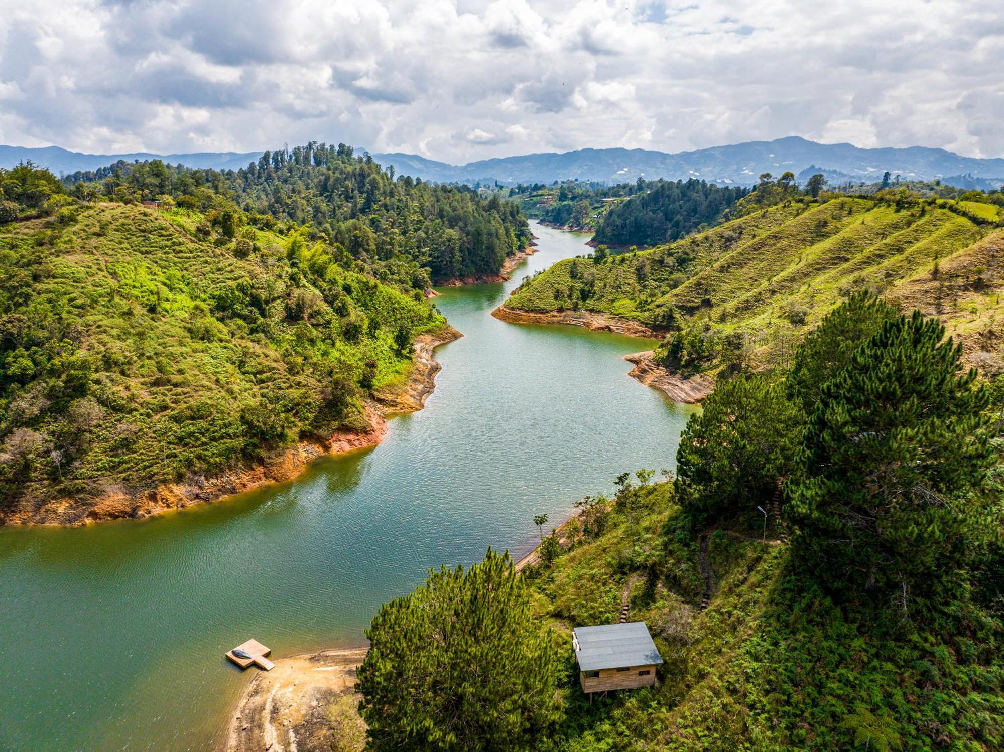 Cabanas Refugio Himalaya Guatapé Buitenkant foto