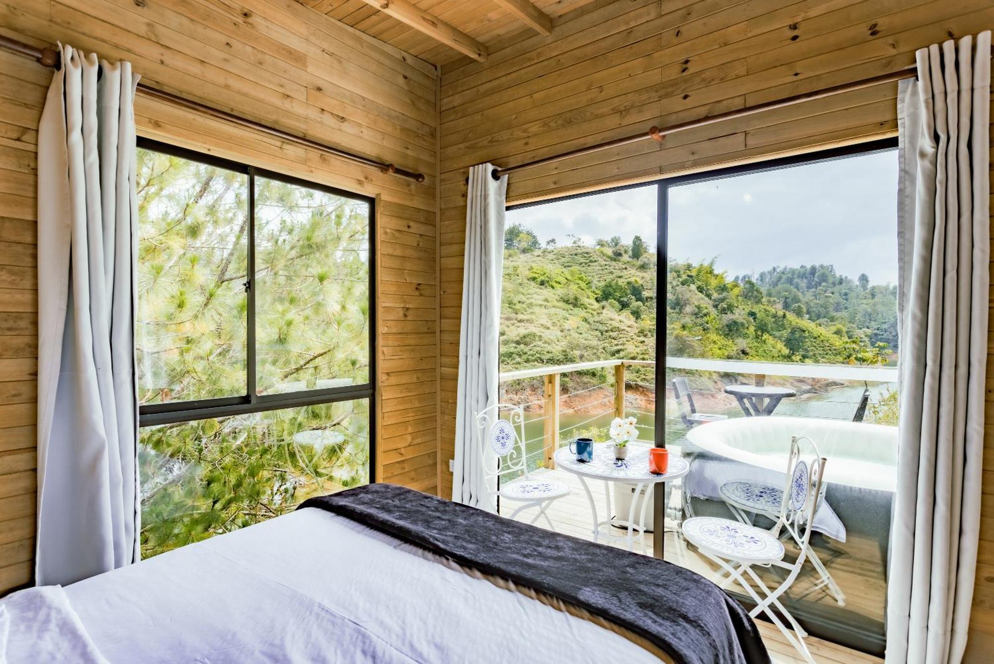 Cabanas Refugio Himalaya Guatapé Buitenkant foto