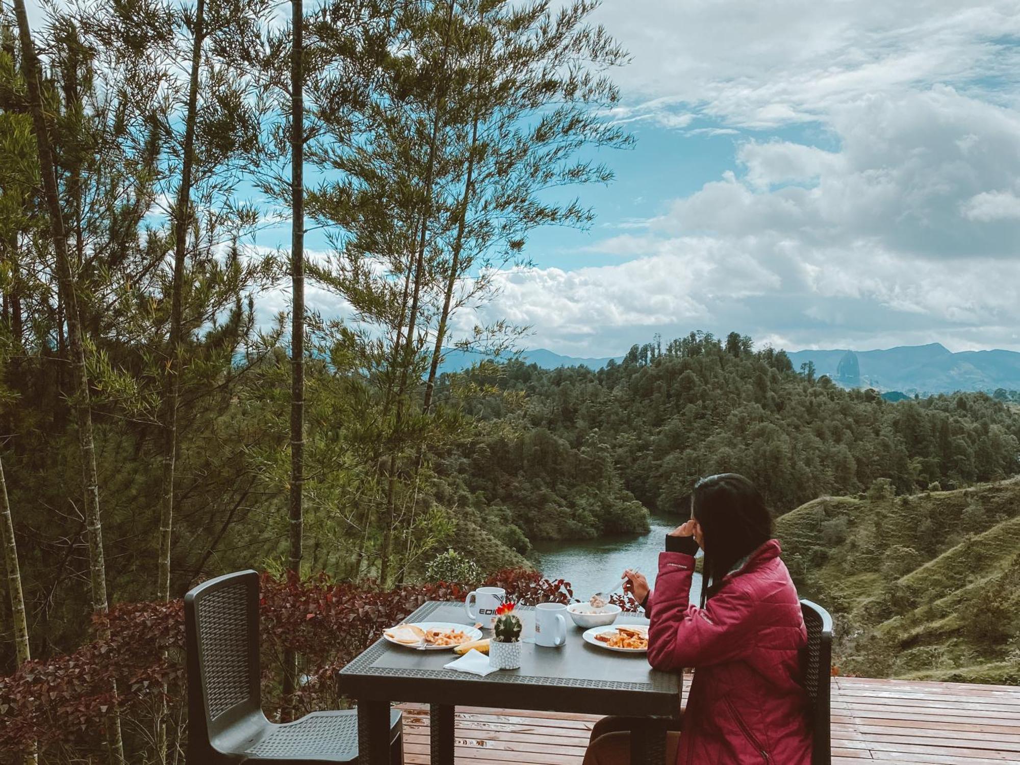 Cabanas Refugio Himalaya Guatapé Buitenkant foto