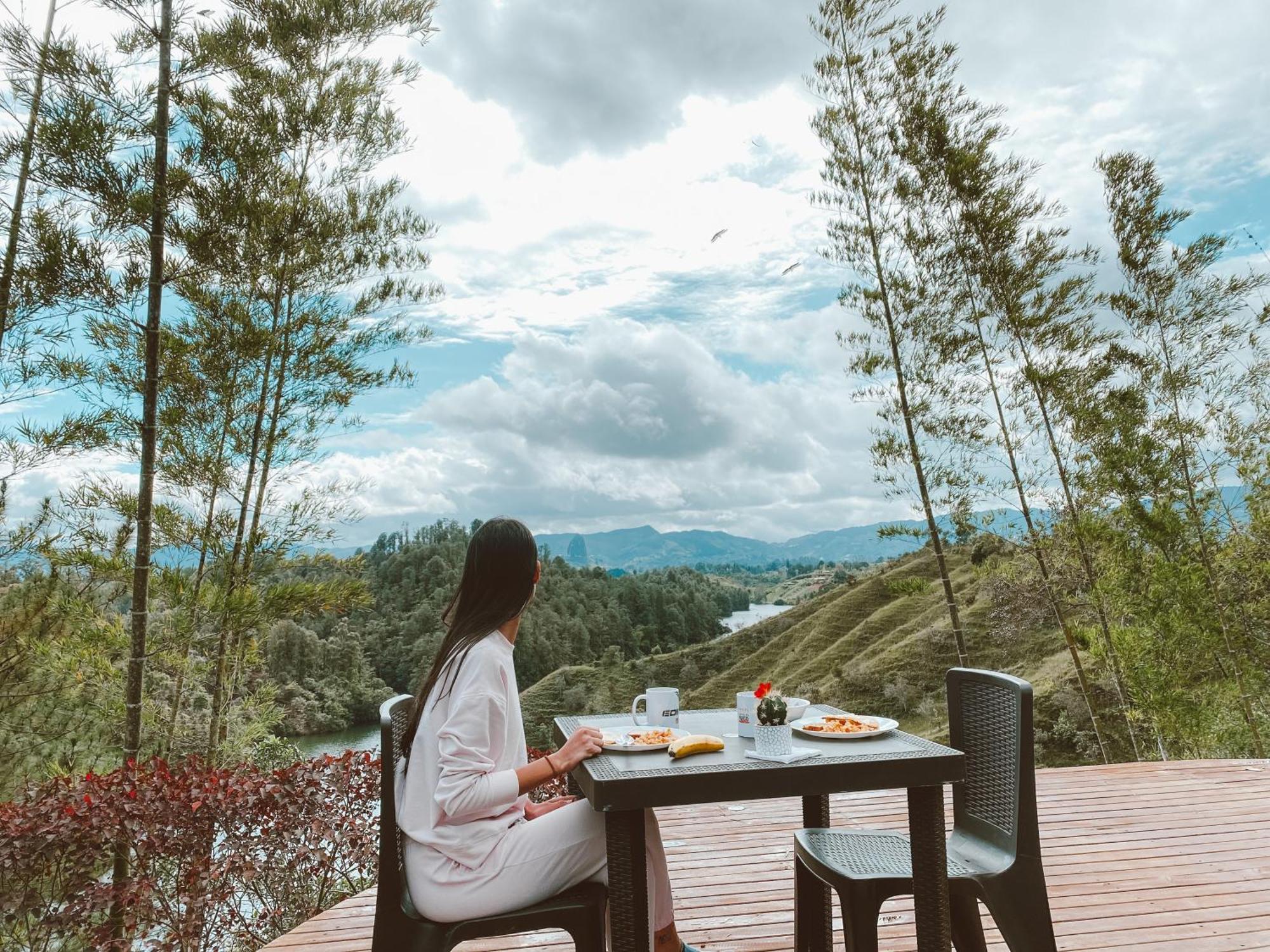 Cabanas Refugio Himalaya Guatapé Buitenkant foto